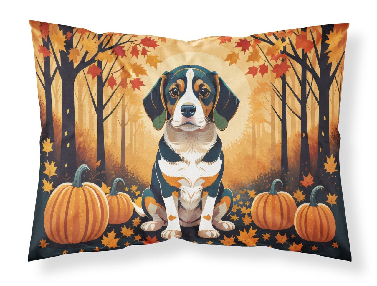 Beagle Standard Pillowcase Lightweight Super Soft Easy Care Decorative Artwork 1 Piece